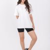 ALO OVERSİZE BASİC T-SHIRT BEYAZ