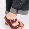 BİRKENSTOCK ARİZONA GOLD TOKA KADIN TERLİK BORDO