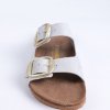 BİRKENSTOCK ARİZONA GOLD TOKA KADIN TERLİK BUZ MAVİ