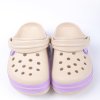 ÇOCUK CROCS CROCBAND İCONİC COMFORT TERLİK BEJ LİLA
