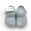 ÇOCUK CROCS CROCBAND İCONİC COMFORT TERLİK GRİ MAVİ