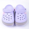 ÇOCUK CROCS CROCBAND İCONİC COMFORT TERLİK LİLA GRi