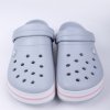 CROCS CROCBAND KADIN TERLİK GRİ PEMBE